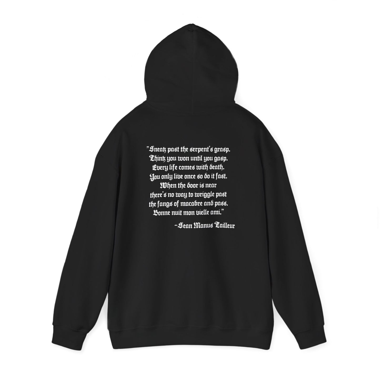 SERPENT POEM HOODIE